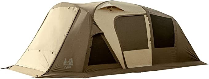 ogawa Outdoor Camping Tent Camping Dome Angel 5-EX 2 [for 5 people] 2776 dark brown × sand beige