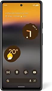 Google Pixel 6a - No Contract, Android Smartphone, 5G Support, 12MP Camera - Charcoal