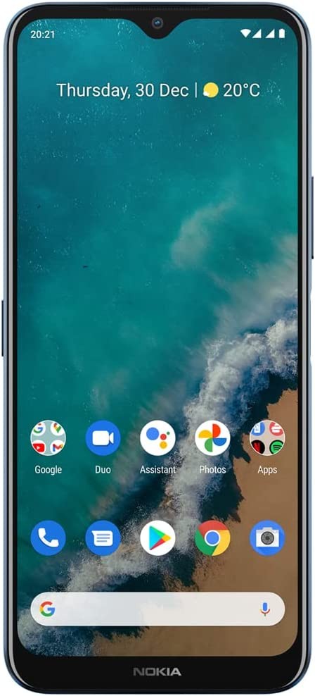 Nokia Nokia G50 5G Android 11 Unlocked Smartphone US Version 4/128GB 6.82 Inch Screen 48MP Triple Camera Ocean Blue