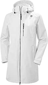 Helly Hansen Belfast Women's Hooded Long Jacket Lightweight Waterproof Windproof Breathable